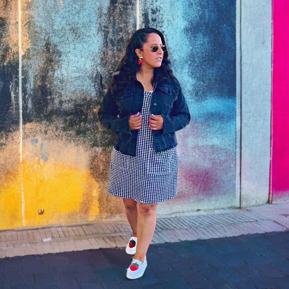 Sam Edelman Jackets & Blazers - Sam Edelman The Jess Denim Oversized Jacket Frayed Hem Jean Sweater Stretch Med